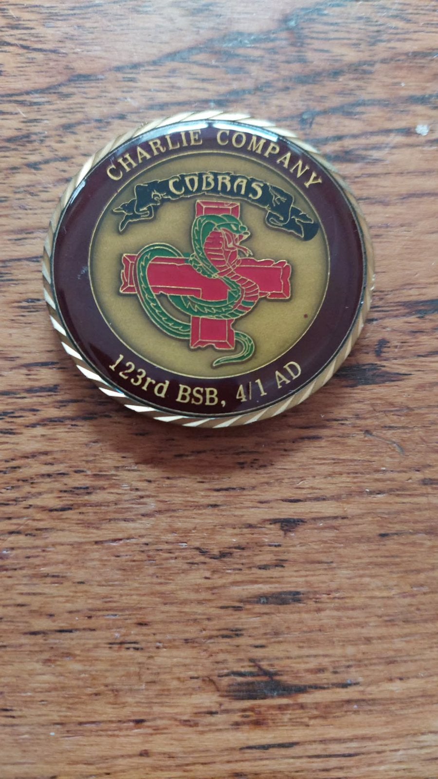 Challenge coin US Army, Verzamelen, Militaria | Algemeen, Ophalen, Landmacht, Amerika, Embleem of Badge