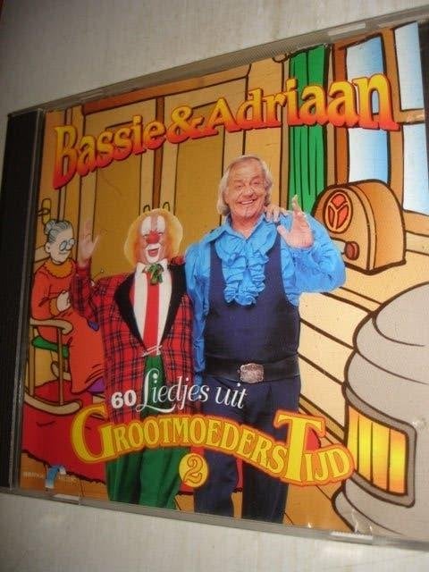 Bassie en Adriaan- 60 Liedjes uit Grootmoederstijd- dl. 2- N, Cd's en Dvd's, Cd's | Kinderen en Jeugd, Verzenden, Nieuw in verpakking