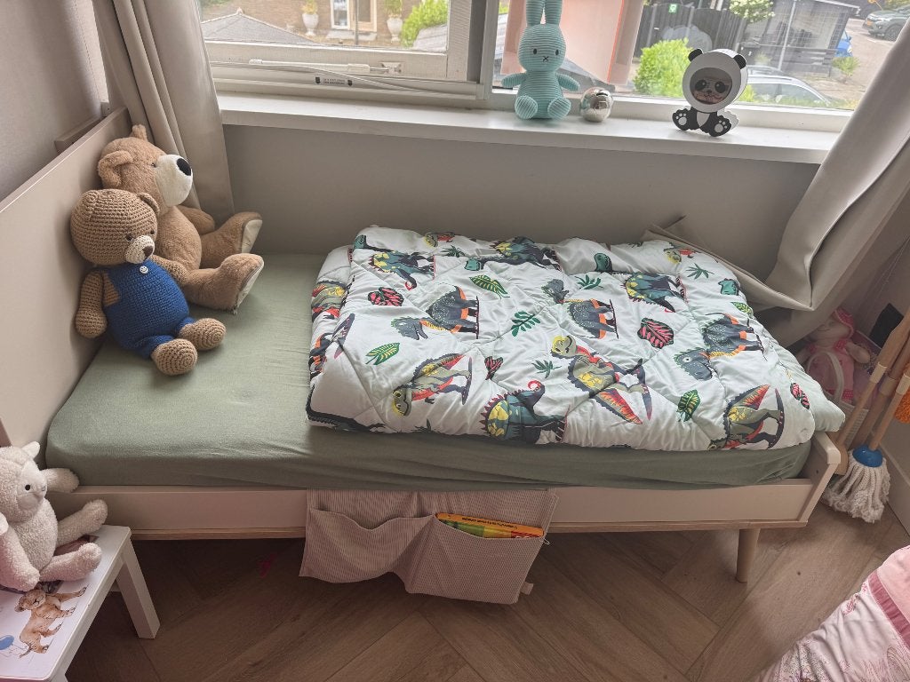 Peuterbed, Ophalen, Gebruikt, 70 tot 85 cm, 140 tot 160 cm