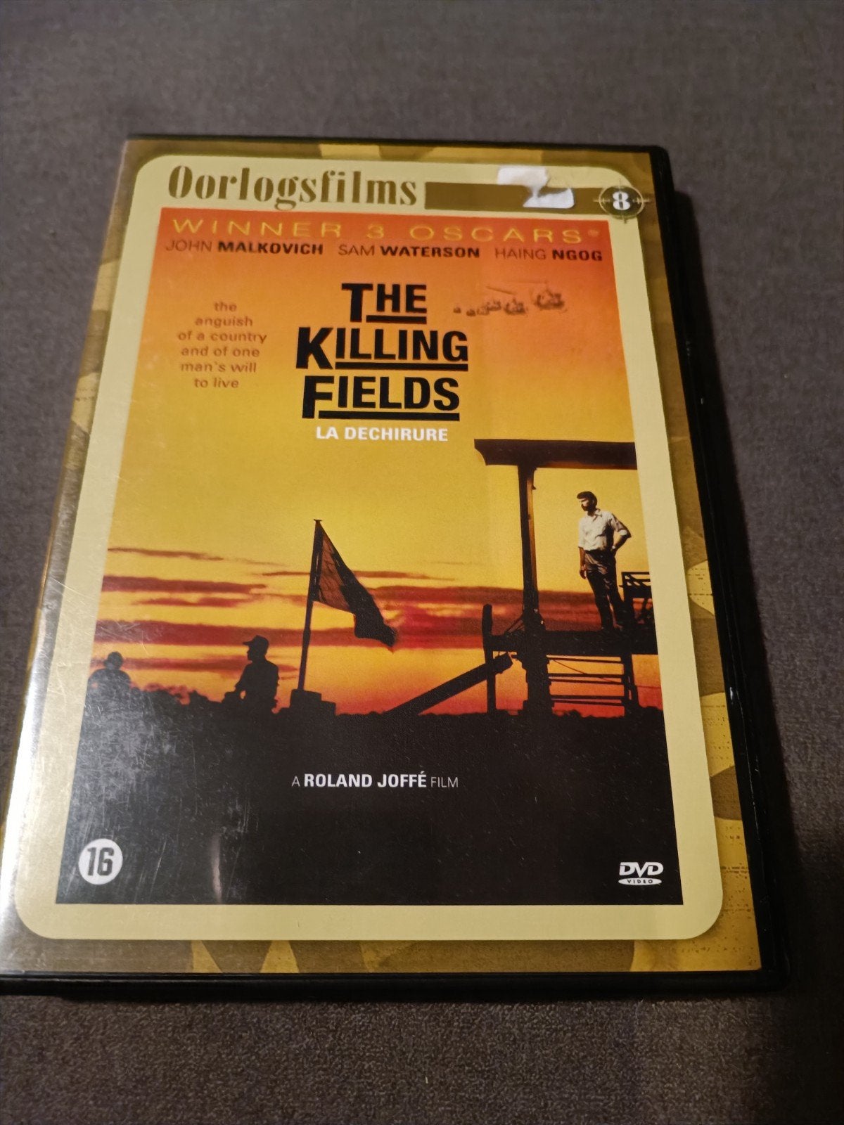 The killing Fields - dvd, Vanaf 16 jaar, Ophalen of Verzenden, Zo goed als nieuw, Oorlog