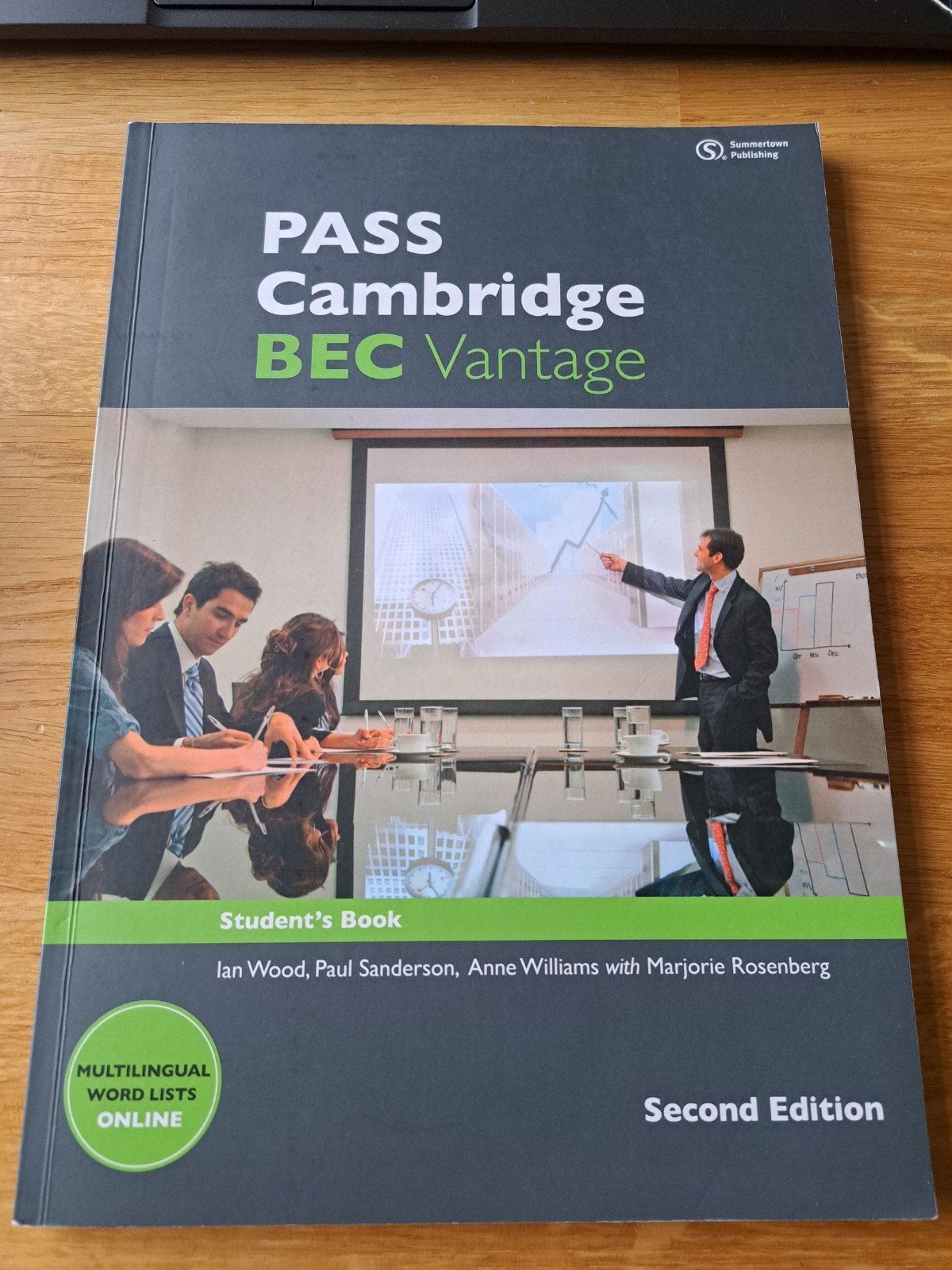 PASS Cambridge BEC Vantage Student's Book & Workbook, Boeken, Ophalen, HBO, Zo goed als nieuw, Ian Wood, Paul Sanderson, Anne Williams