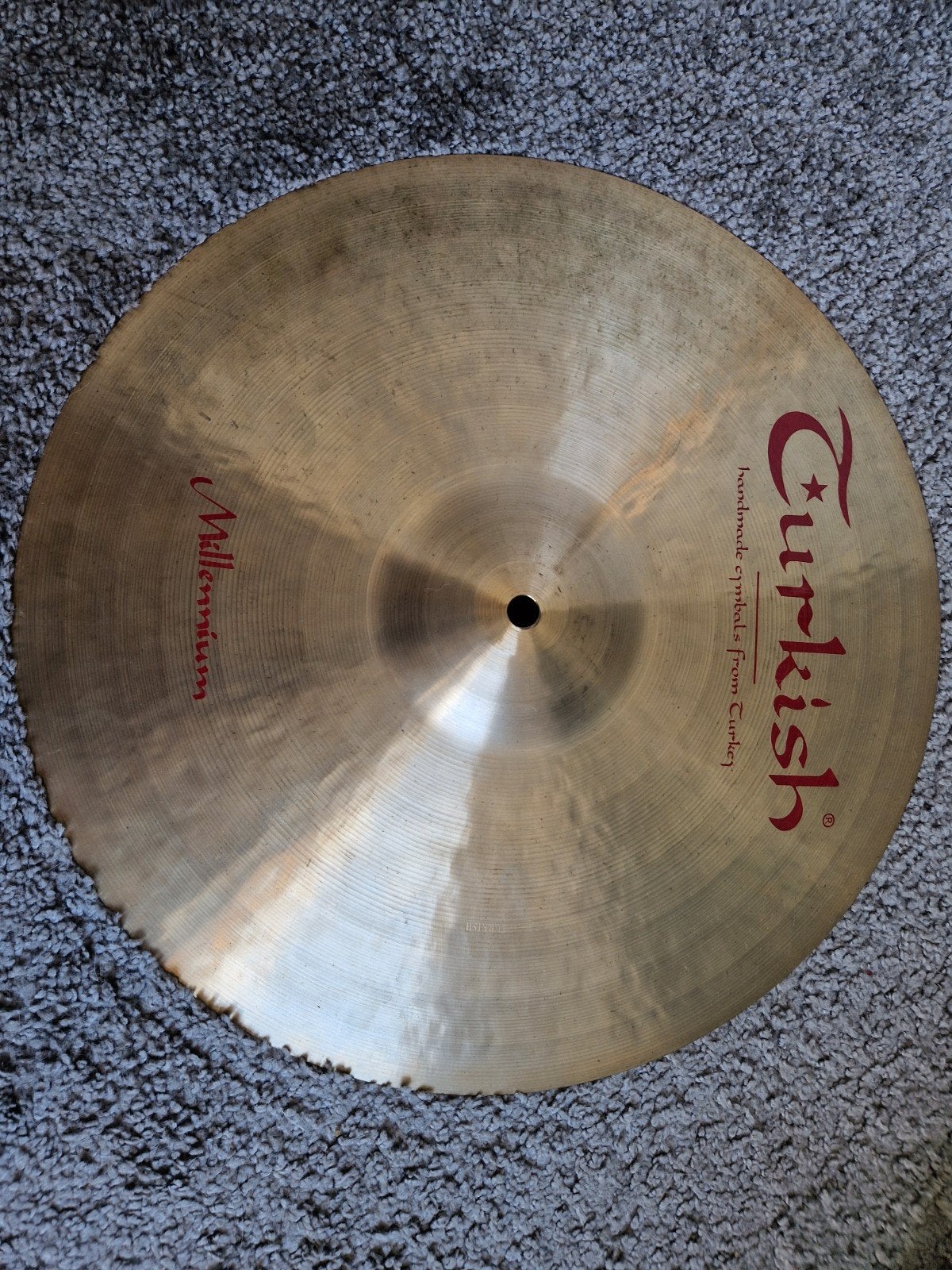 Turkish Millennium 16" Crash Cymbal, Ophalen, Gebruikt, Overige merken