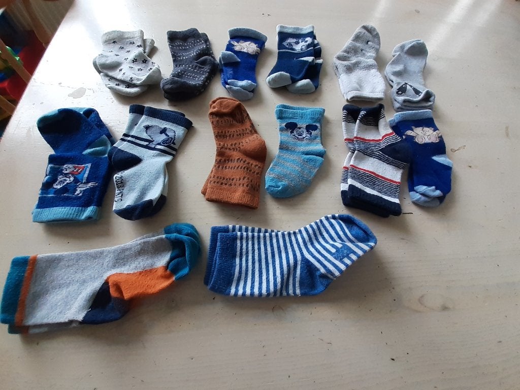 babysokjes, Ophalen of Verzenden, Gebruikt, Jongetje of Meisje, Sokjes