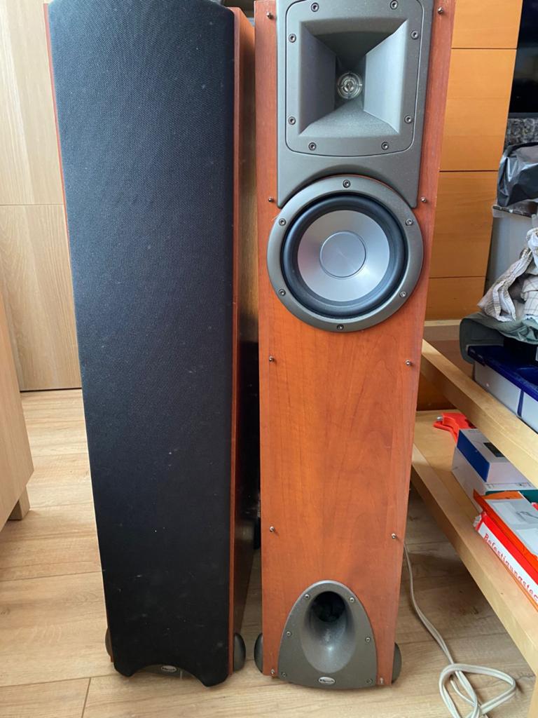 Klipsch luidsprekers, Audio, Tv en Foto, Luidsprekers, Ophalen, 120 watt of meer, Front, Rear of Stereo speakers, Overige merken