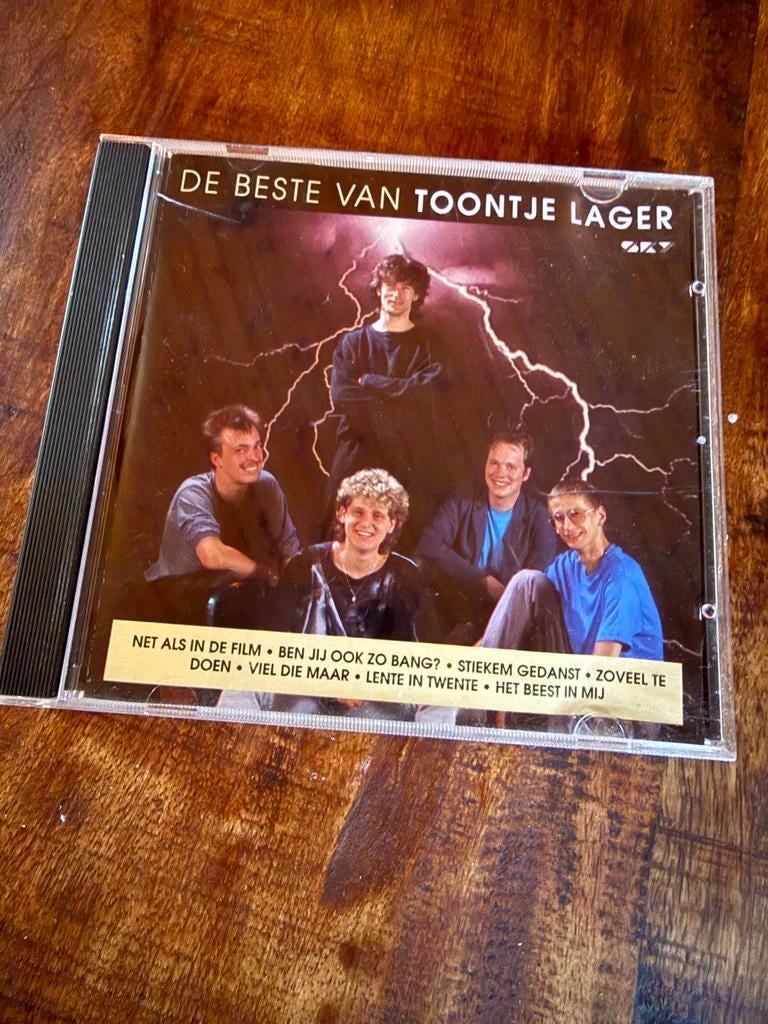 De Beste Van Toontje Lager CD - Popmuziek uit de Jaren '80, Ophalen of Verzenden, Zo goed als nieuw