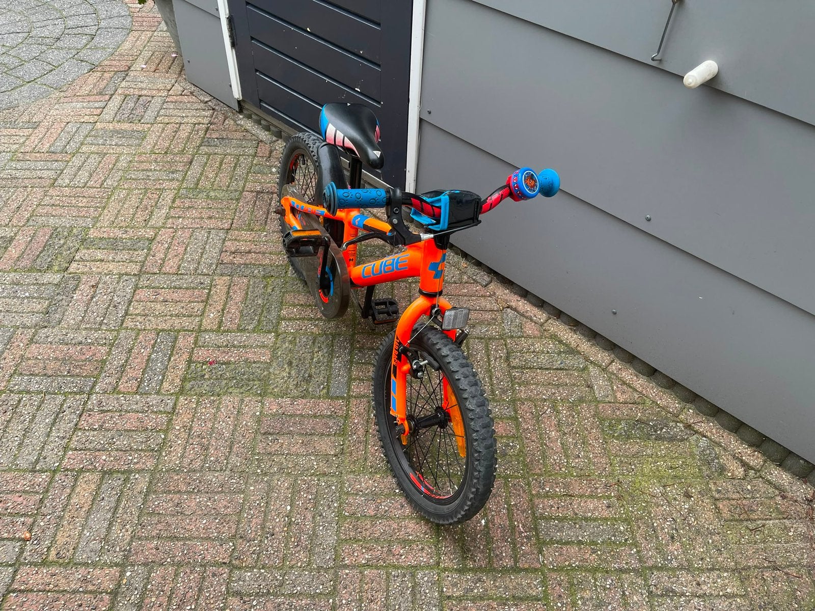 Cube  Kinder fiets, Ophalen of Verzenden, Zo goed als nieuw, Staal, 16 tot 20 inch