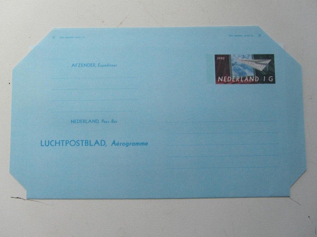 luchtpost   blad / enveloppe   ongebruikt, Ophalen of Verzenden, Briefkaart