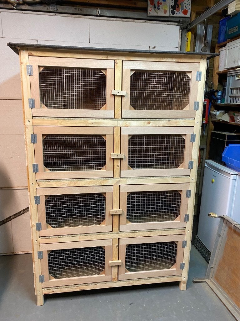 Flat 4 etages, Dieren en Toebehoren, Knaagdieren en Konijnen | Hokken en Kooien, 110 cm of meer, Nieuw, Ophalen of Verzenden, Hamster