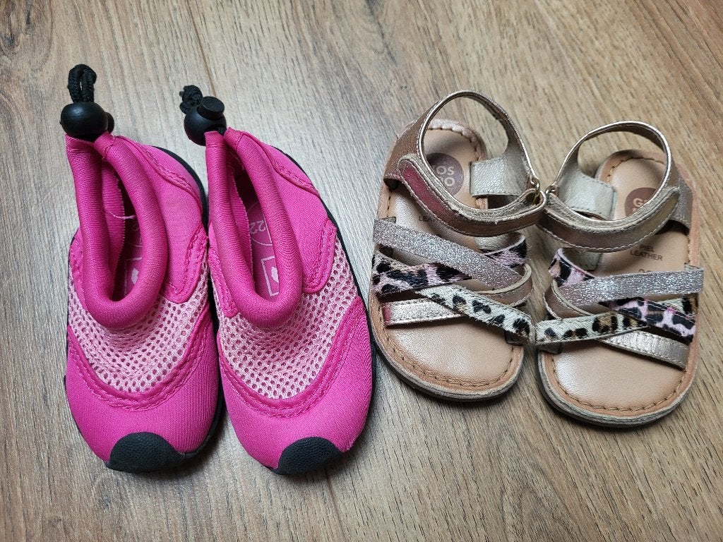 Waterschoenen en sandaaltjes, Gebruikt, Meisje, Overige typen, Diverse merken