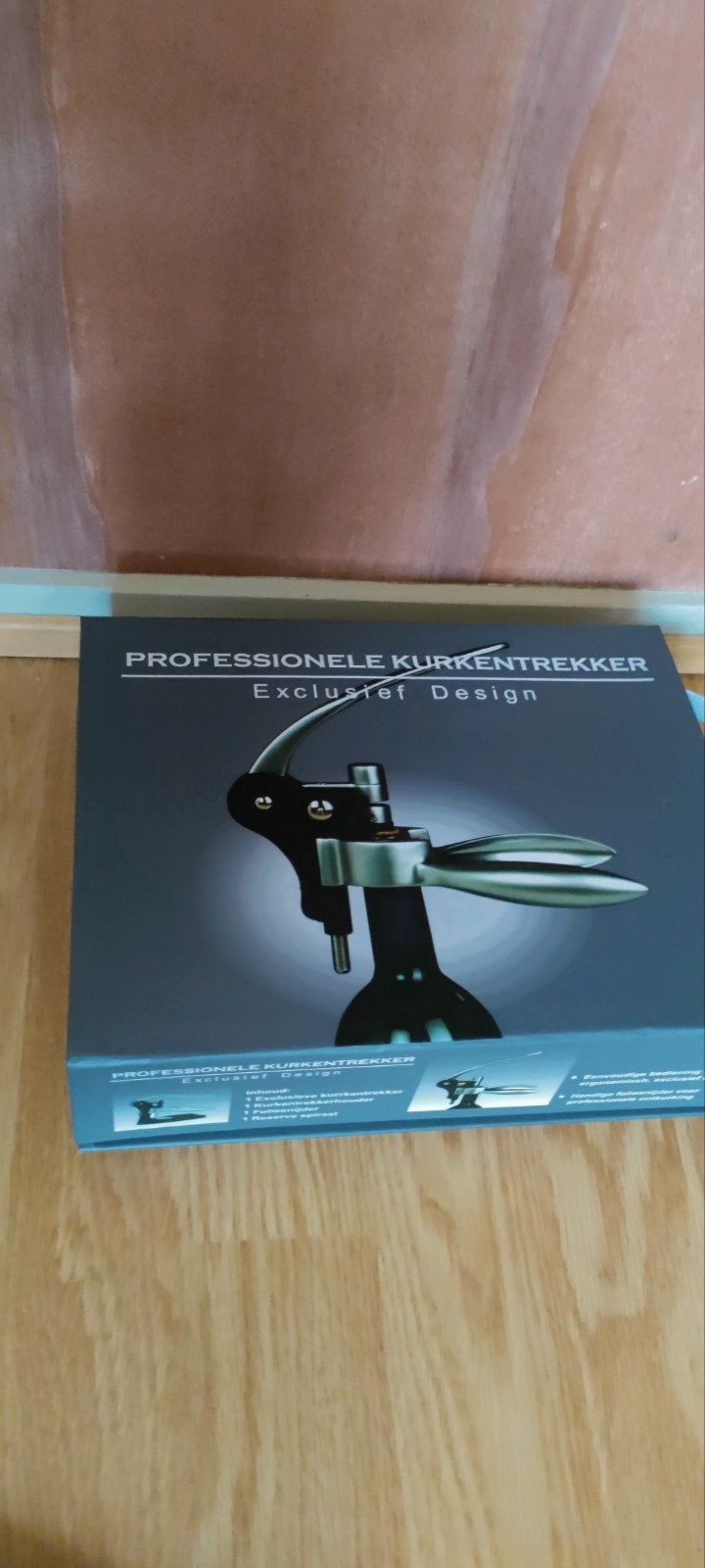 Professionele kurkentrekker - Exclusief Design, Overige typen, Nieuw, Ophalen of Verzenden, Zwart