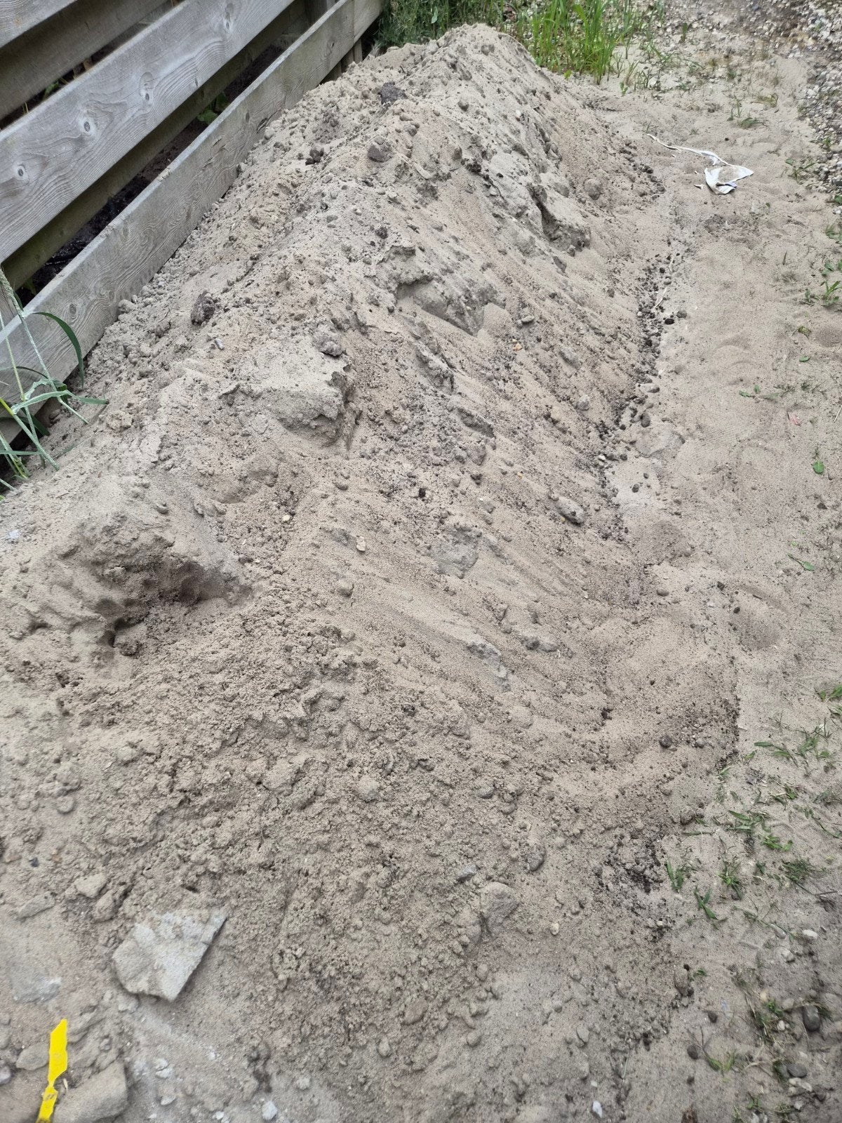 Ongeveer 1 kuub zand, Ophalen, Gebruikt, Straatzand