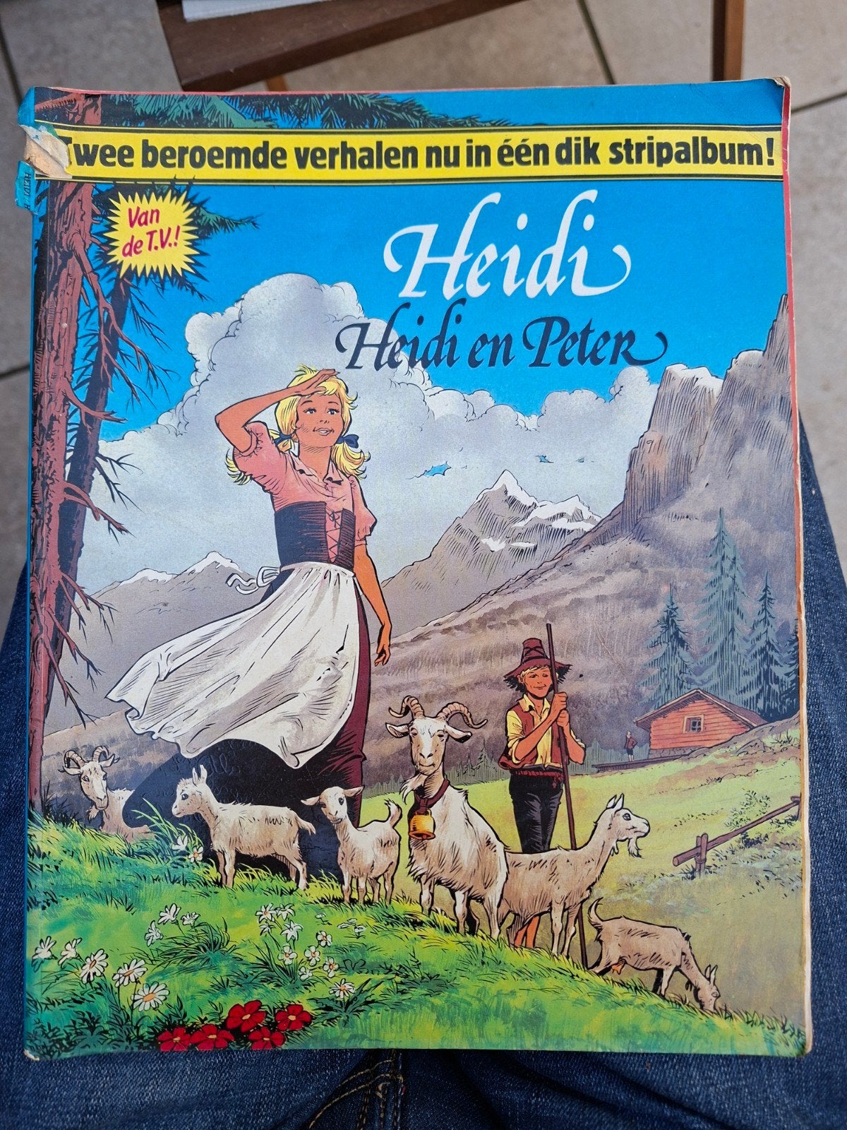 Heidi en Peter - Twee beroemde verhalen in één stripalbum, Boeken, Stripboeken, Eén stripboek, Ophalen, Gelezen, Onbekend