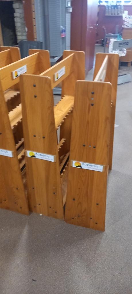 Houten & Aluminium hengelrekken, Watersport en Boten, Ophalen, Gebruikt, Overige typen, Nvt