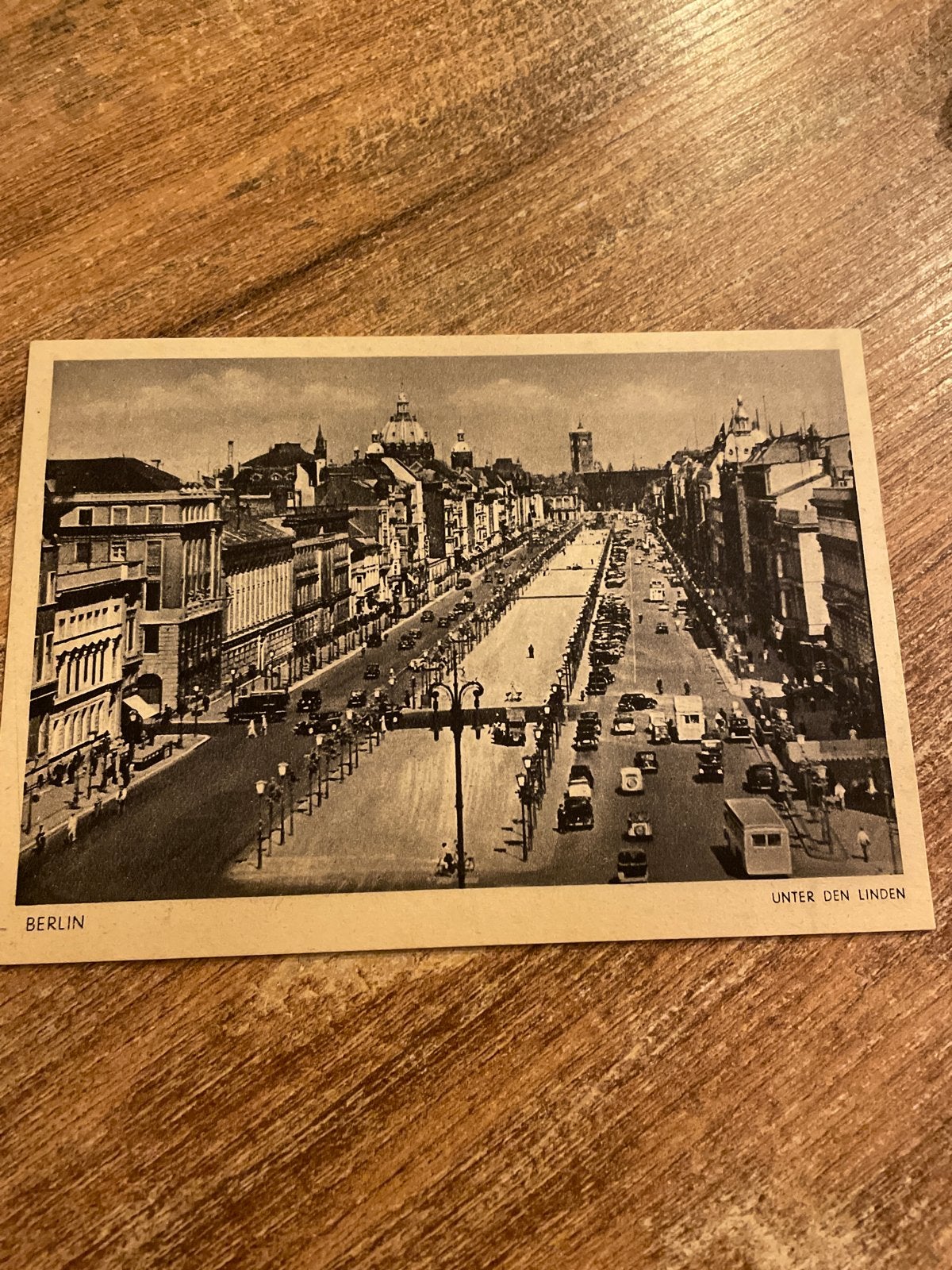 Ansichtkaart Berlijn - Unter den Linden (ca. 1940-1960), Ophalen of Verzenden, 1940 tot 1960, Ongelopen, Duitsland