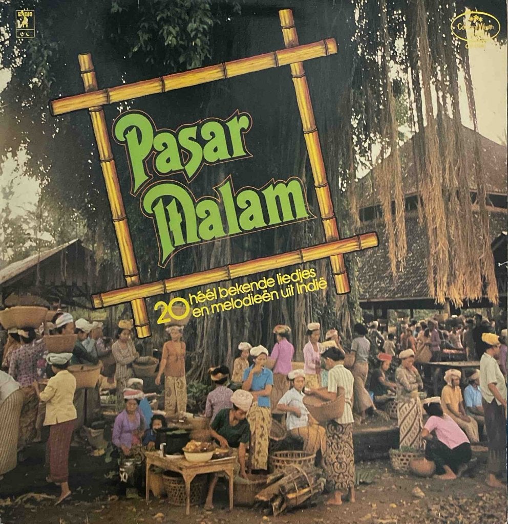 Pasar Malam - 20 heel bekende liedjes en melodieën uit Indië, Ophalen of Verzenden, Zo goed als nieuw, Aziatisch, 12 inch