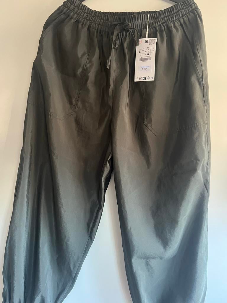 Zara Cargo Broek -, Maat 42/44 (L), Nieuw, Ophalen of Verzenden, Lang