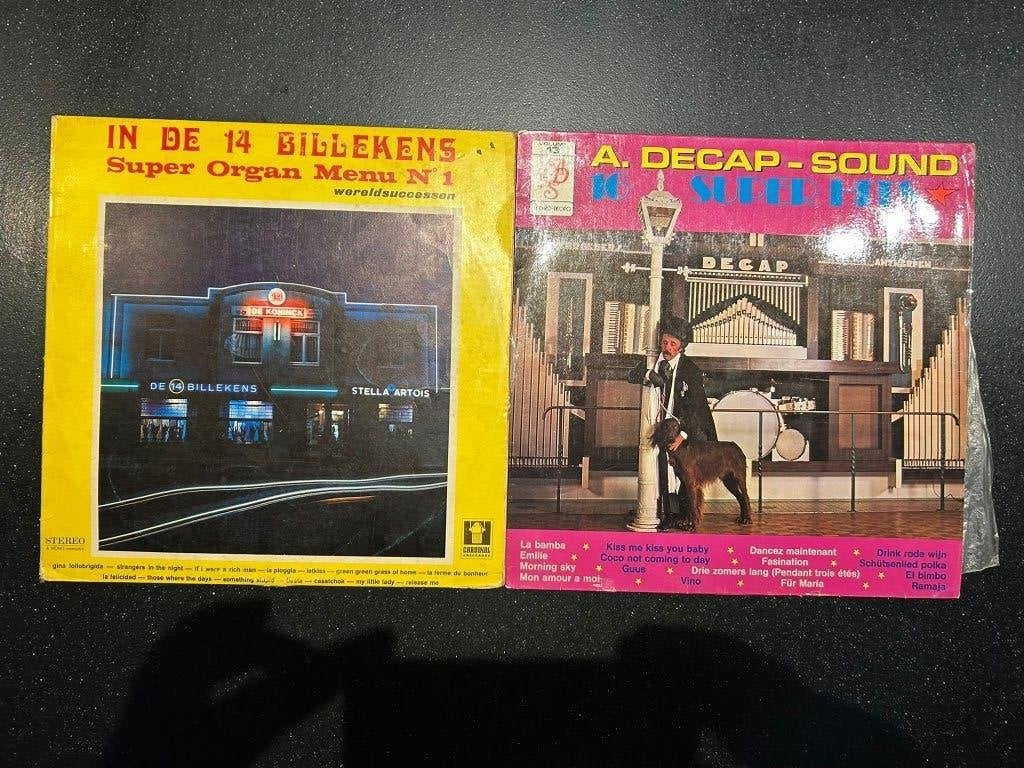 2 LP's Decap Antwerp (ook per stuk te koop), LP, Gebruikt, Ophalen of Verzenden, Pop