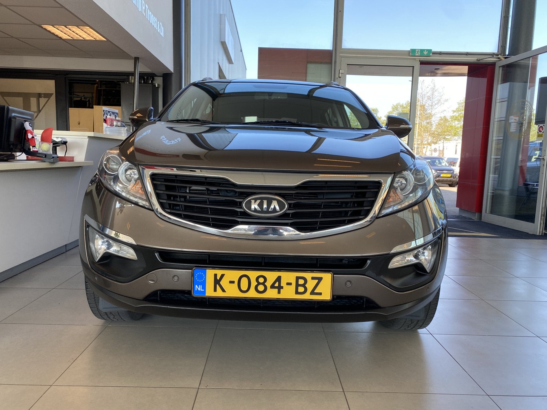 Kia Sportage 1.6 GDI Super Pack,Achteruitrijcamera,Climate&C, Auto's, Kia, Voorwielaandrijving, 4 cilinders, Geel, LED verlichting