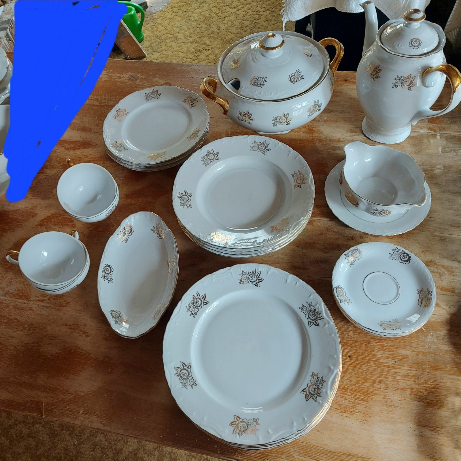 Servies, Ophalen
