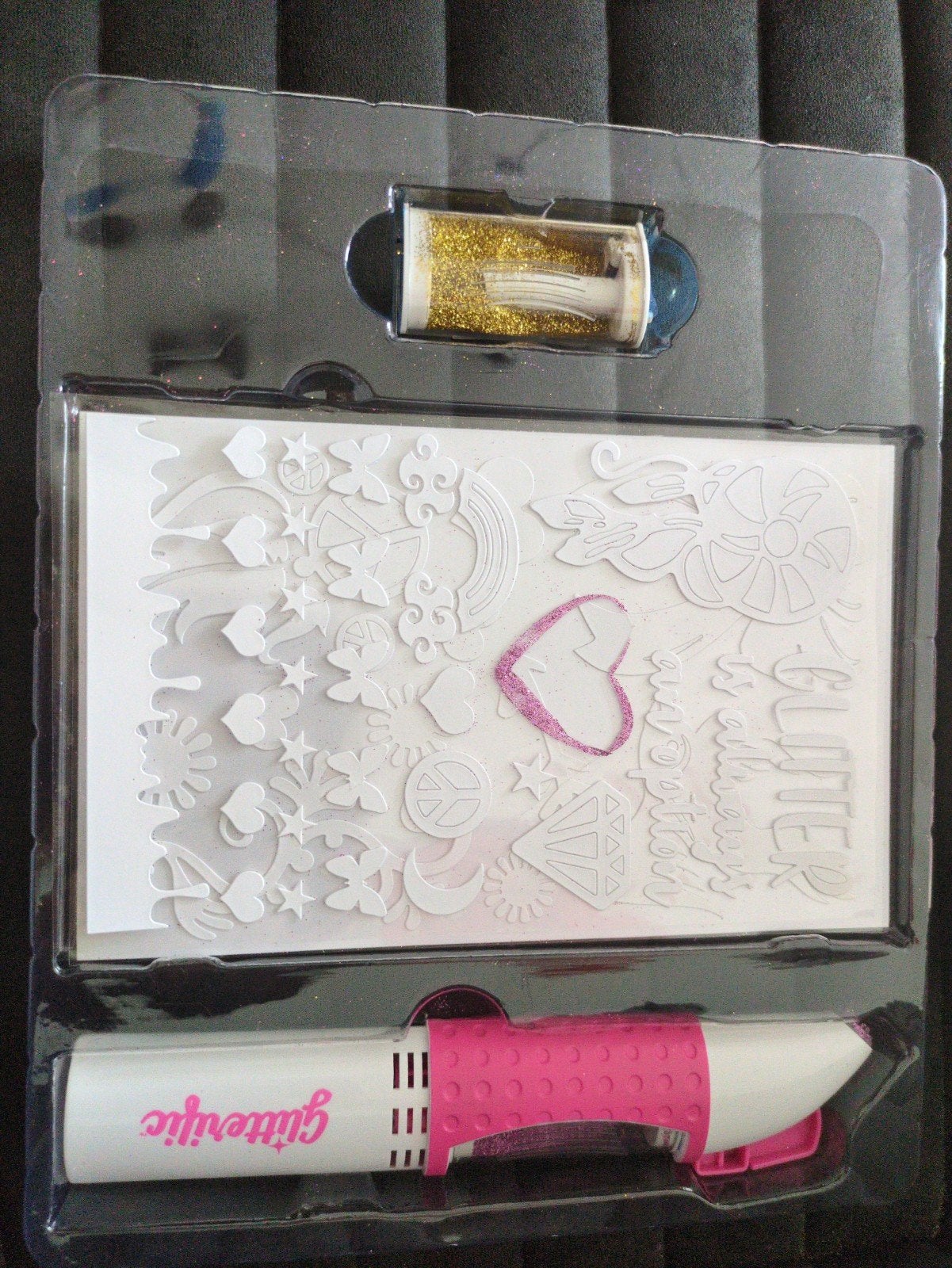 Glitterific Glitter & Vacuum Studio Knutselset, Ophalen of Verzenden, Zo goed als nieuw, Knutselen