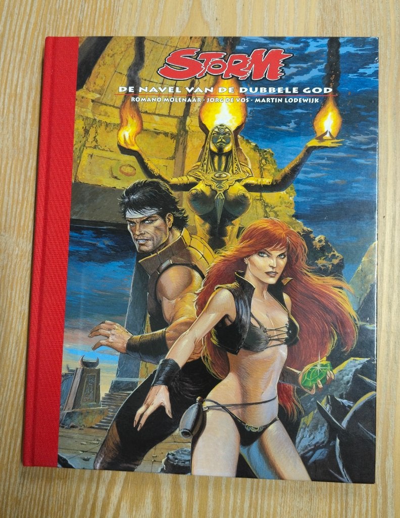 Storm - De Navel van de Dubbele God, Eén stripboek, Nieuw, Ophalen of Verzenden, Martin Lodewijk