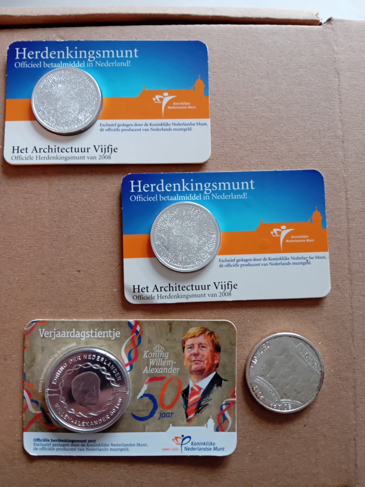 3x coincard en losse 10 euro munt, Ophalen of Verzenden, Koningin Beatrix, Euro's