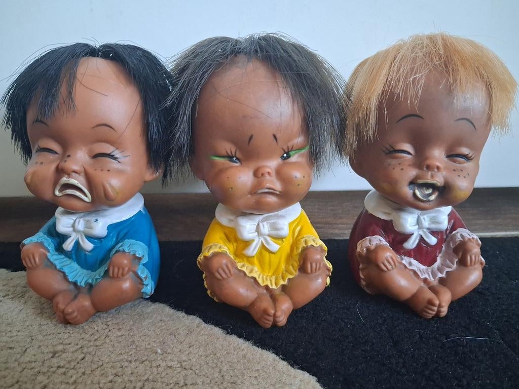Vintage popjes uit 1971, Verzamelen, Poppetjes en Figuurtjes, Ophalen of Verzenden