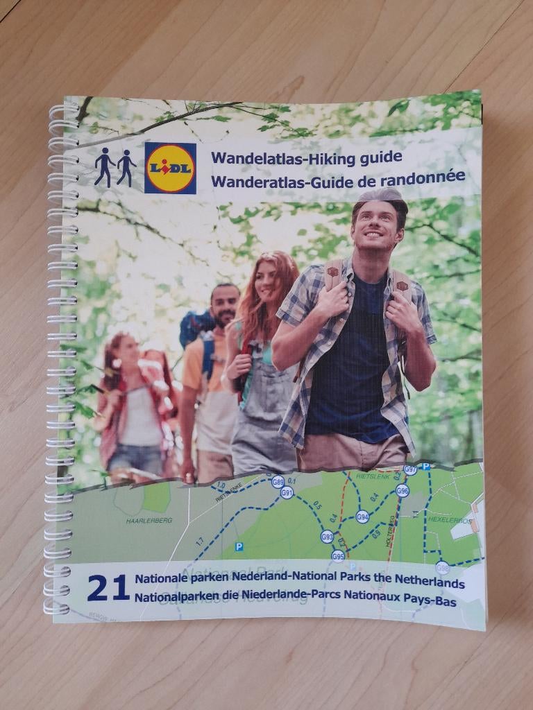 NIEUW LIDL WANDELATLAS 21 NATIONALE PARKEN, Ophalen of Verzenden, Nieuw, Overige onderwerpen