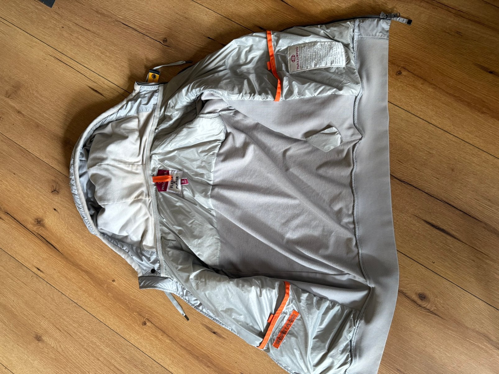 Parajumper zomerjas, Ophalen of Verzenden, Zo goed als nieuw, Maat 46 (S) of kleiner, Grijs