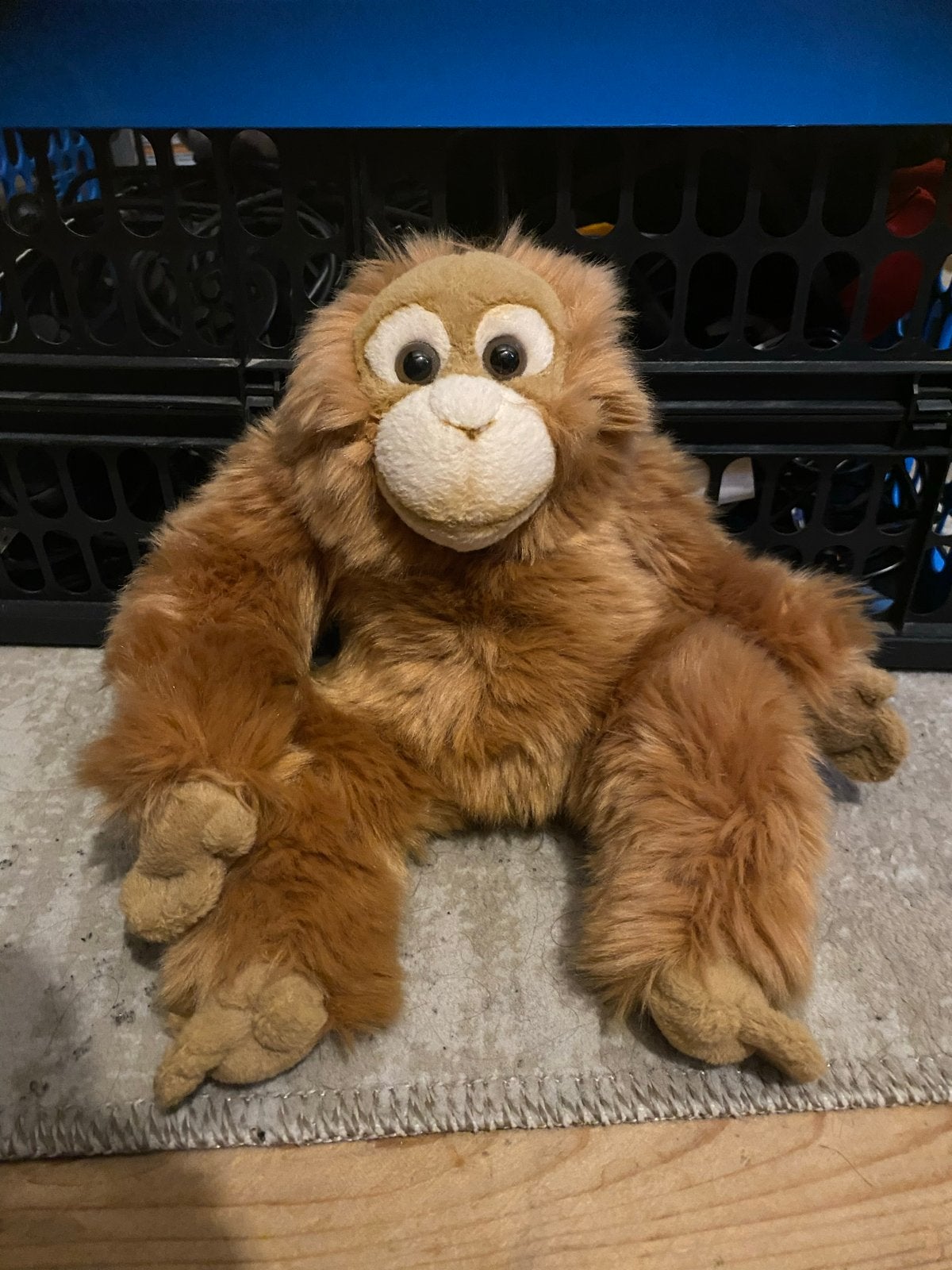 WWF Orang-oetan knuffel - Zo goed als nieuw, Ophalen, Overige merken, Middelgroot (20 tot 80 cm), Bruin