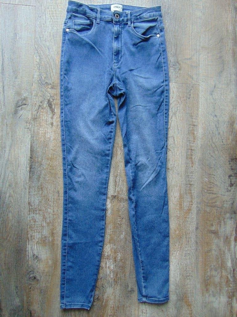 Only lange broek blauw spijkerbroek maat M (=38), Only, Blauw, Ophalen of Verzenden, W30 - W32 (confectie 38/40)