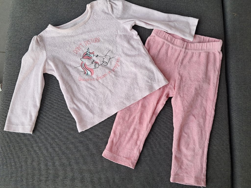 K356 Roze pyjama Inextenso maat 92, Nacht- of Onderkleding, Gebruikt, Inextenso, Meisje