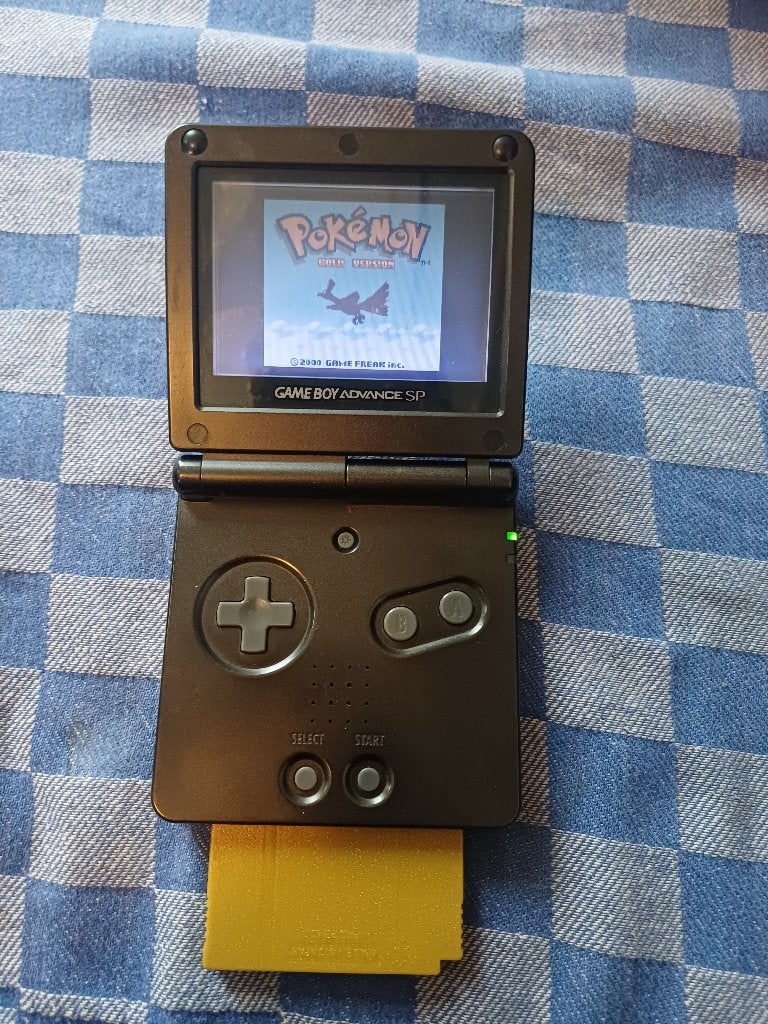 gameboy advance sp, Spelcomputers en Games, Ophalen, Gebruikt, Game Boy Advance SP
