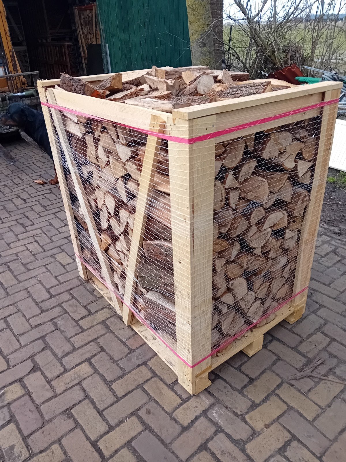 Ovengedroogd eiken haardhout stookhout, 6 m³ of meer, Ophalen of Verzenden, Eikenhout, Blokken