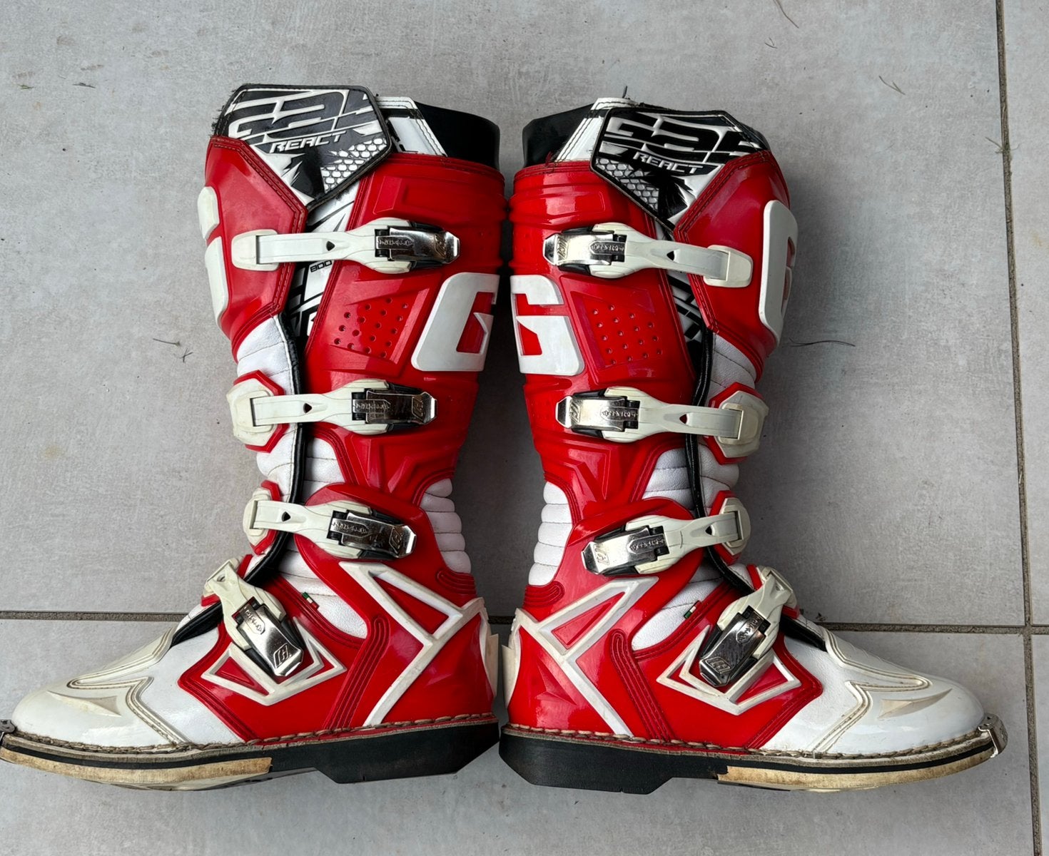 Gaerne crosslaarzen motocross laarzen, Motoren, Ophalen of Verzenden, Tweedehands, Laarzen