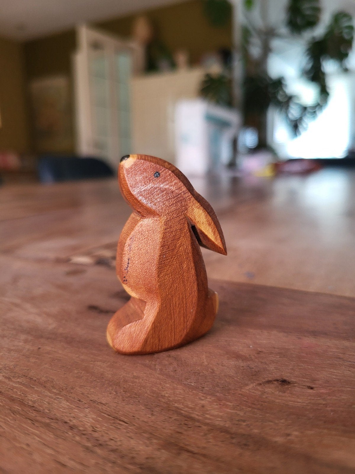 Ostheimer houten haas staand - Oud model!! - jaren '90, Kinderen en Baby's, Speelgoed | Houten speelgoed, Ophalen of Verzenden