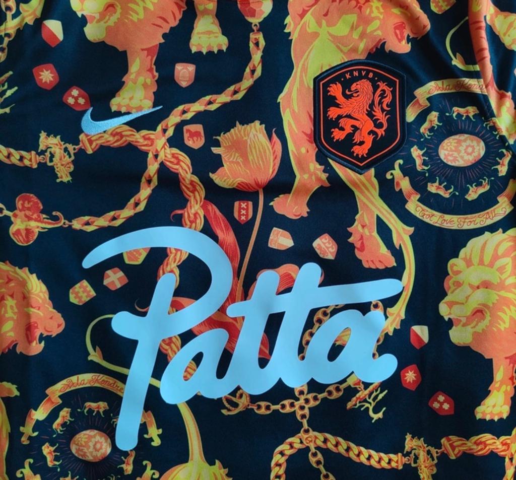 Patta x KNVB Oranje Thuisshirt - Uniek Design, Maat M, Ophalen of Verzenden, Zo goed als nieuw, Shirt