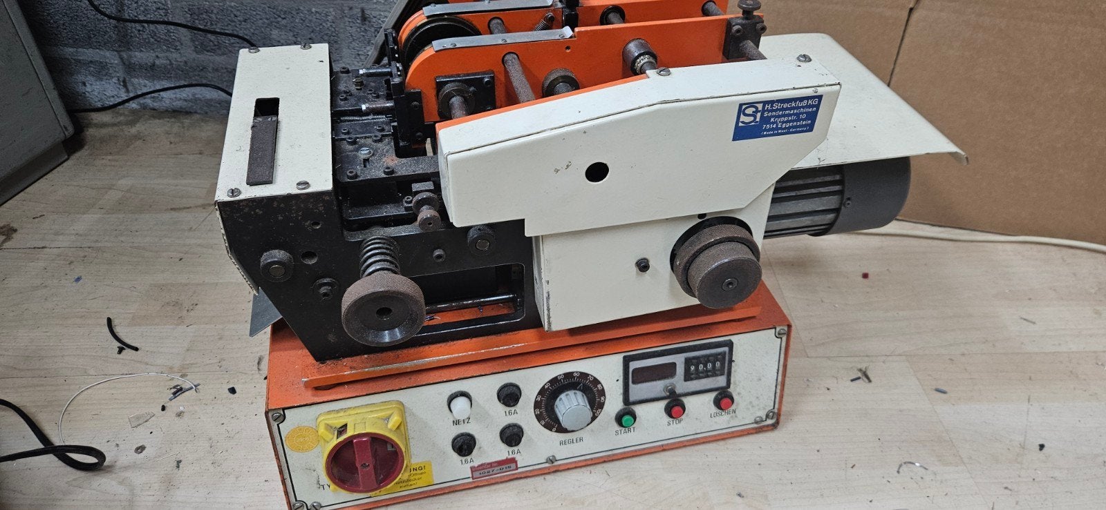 Componenten buig knip machine, Ophalen, Gelijkstroom, Overige merken