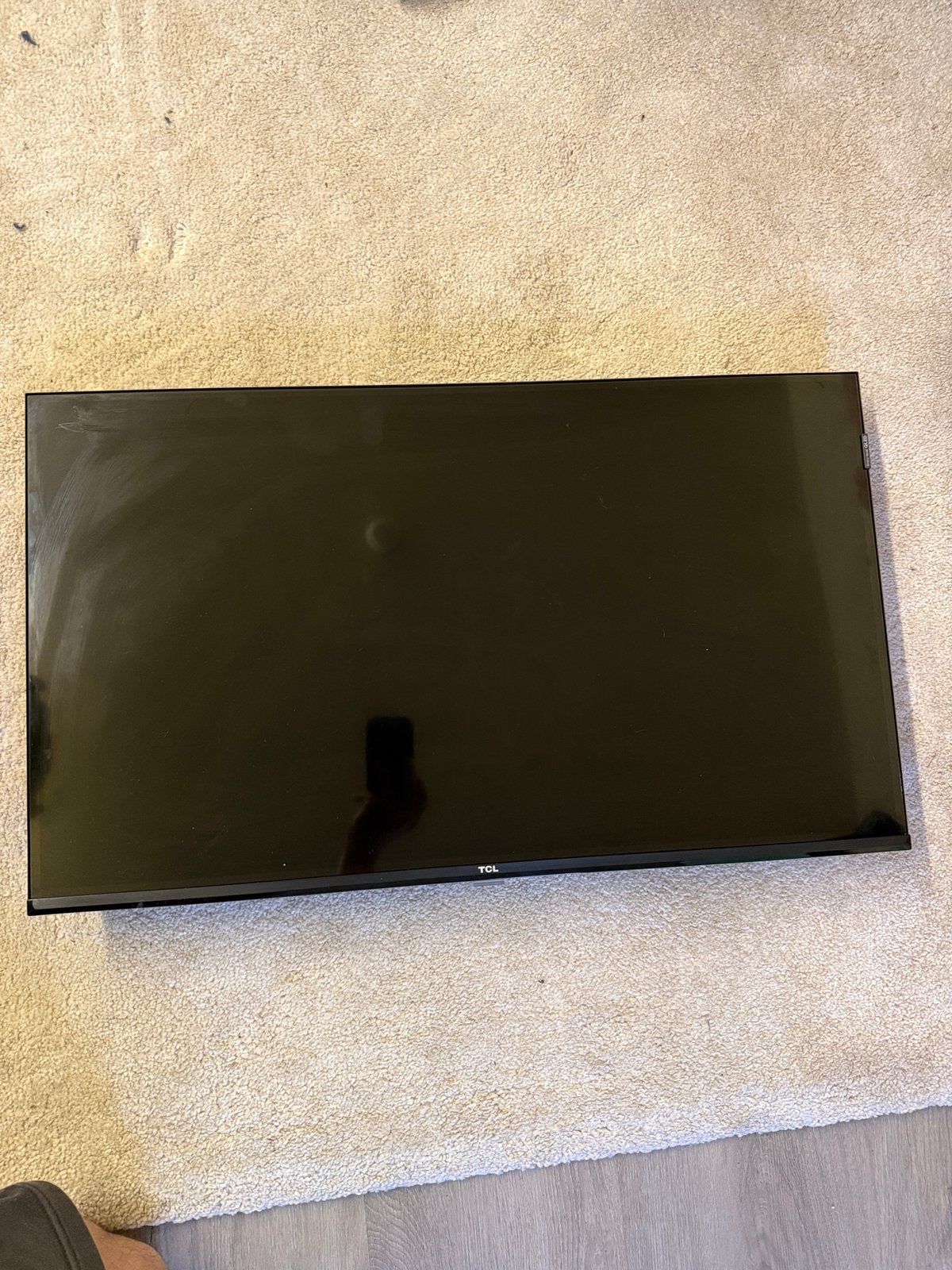 TCL QLed 32s5k + Muurbeugel, Audio, Tv en Foto, 50 Hz, Zo goed als nieuw, 100 cm of meer, Ophalen