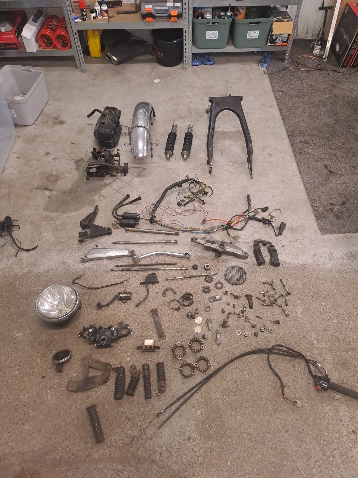 honda cb f2 onderdelen, Ophalen of Verzenden, Honda