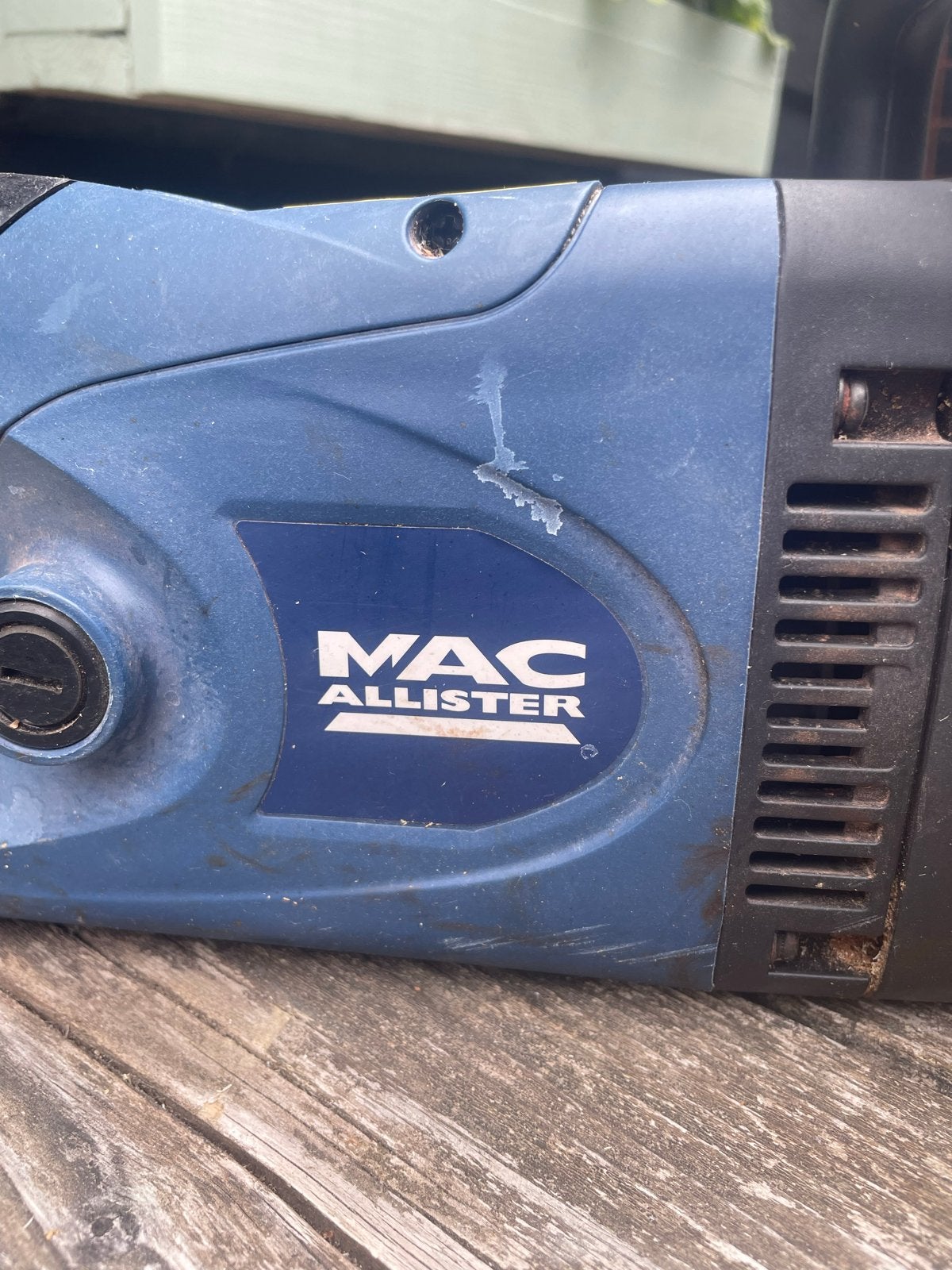 Mac Allister Kettingzaag - Gebruikt, Ophalen, Gebruikt, 70 mm of meer, Kettingzaag
