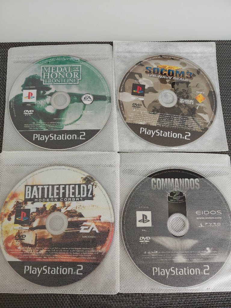 8 x PS2 shooter games Death to Rights, Seek and Destroy etc, Spelcomputers en Games, Games | Sony PlayStation 2, Gebruikt, Shooter