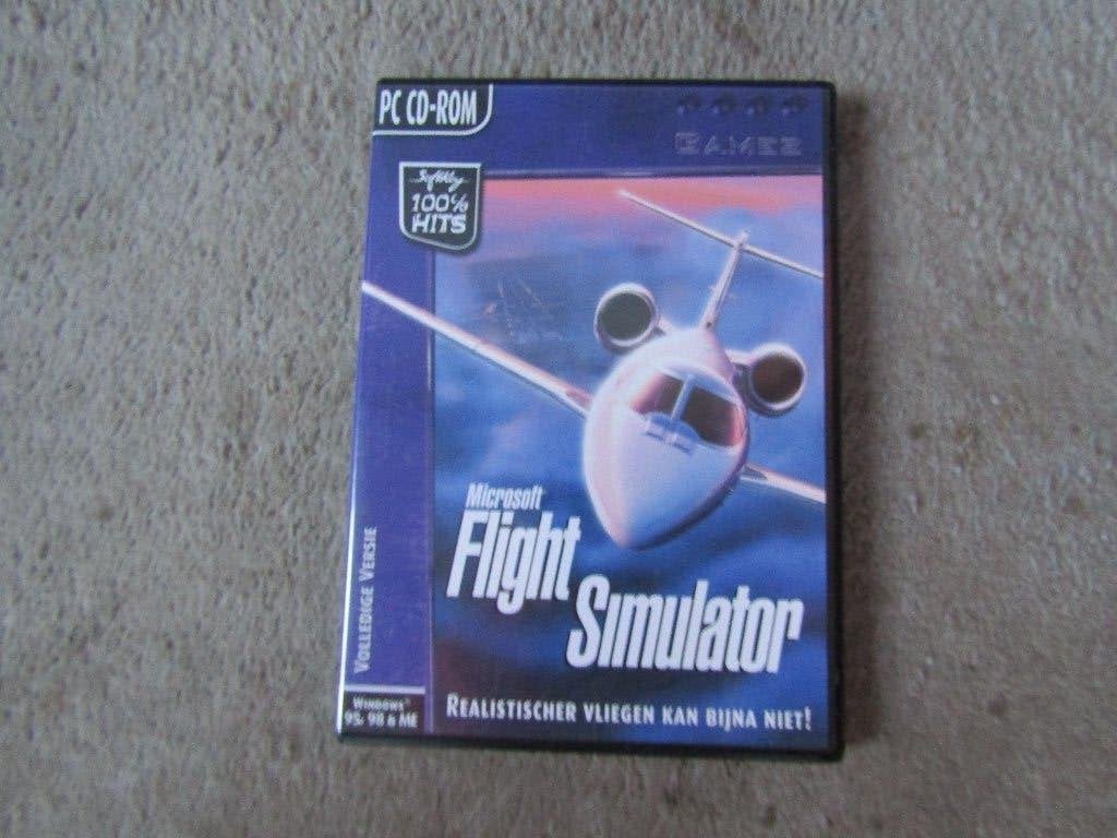 Cd-rom: Microsoft Flight simulator - volledige versie, Gebruikt, 1 speler, Ophalen of Verzenden, Vanaf 12 jaar