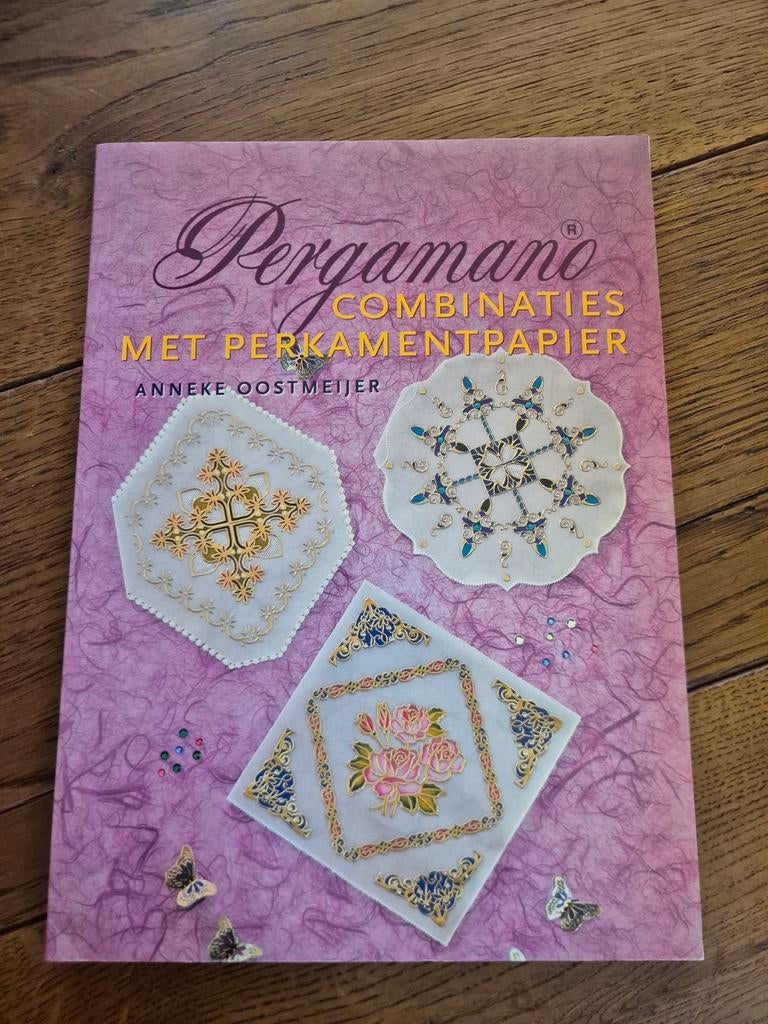 Pergamano Combinaties Perkamentpapier - Anneke Oostmeije, Ophalen of Verzenden, Zo goed als nieuw, Overige onderwerpen, Anneke Oostmeijer