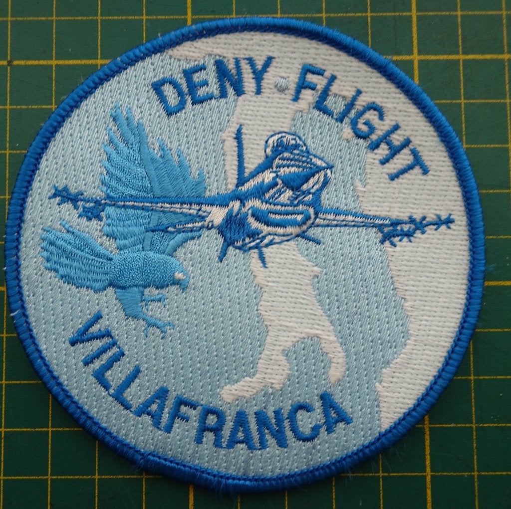 Patch van 315 Squadron  Deny flight, Ophalen of Verzenden, Luchtmacht, Nederland, Embleem of Badge