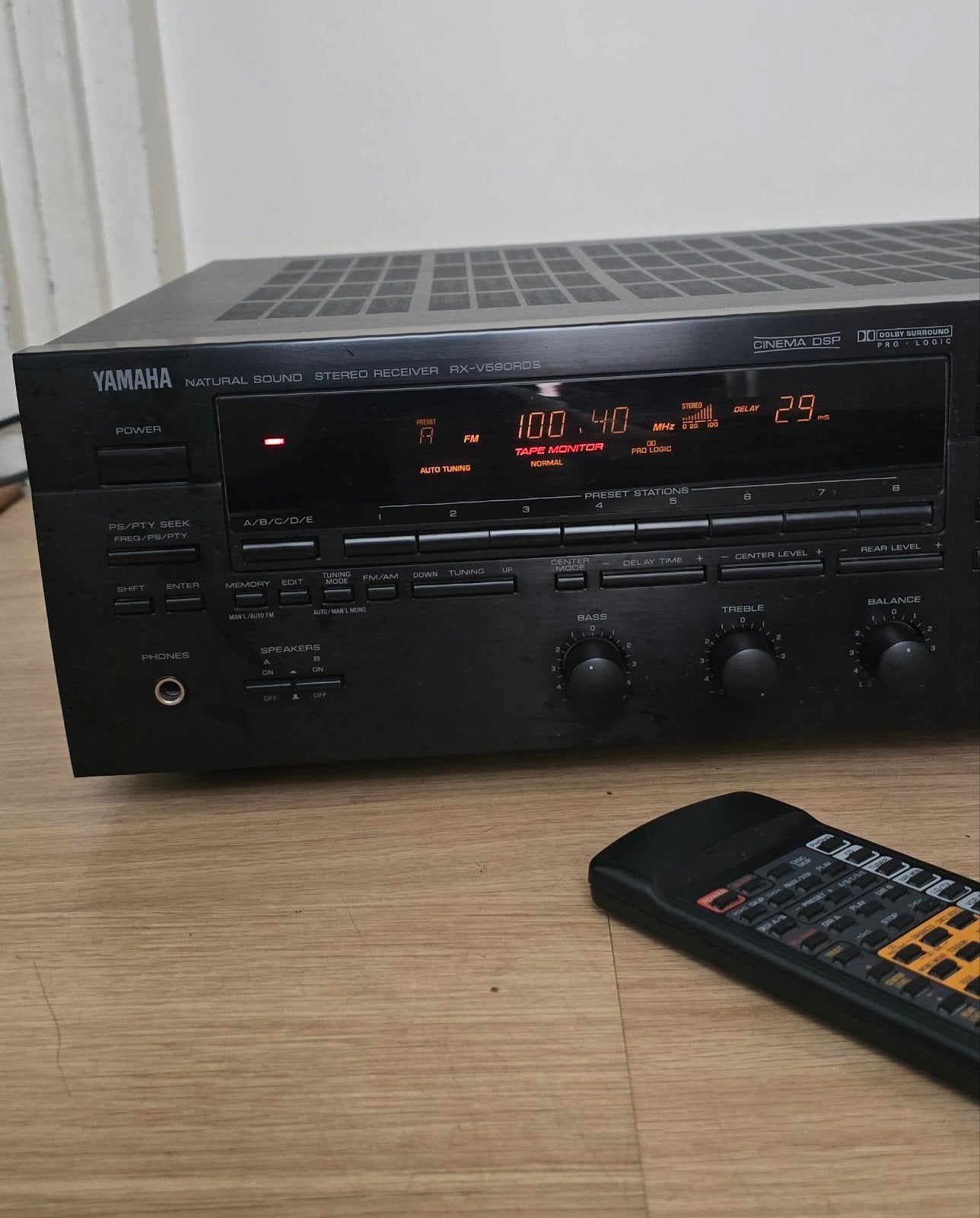 Yamaha RX-V590RDS Natural Sound Stereo Receiver, Ophalen of Verzenden