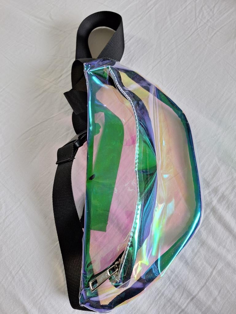 Zgan doorzichtige fannypack / buideltasje, Sieraden, Tassen en Uiterlijk, Tassen | Damestassen, Ophalen of Verzenden, Zo goed als nieuw