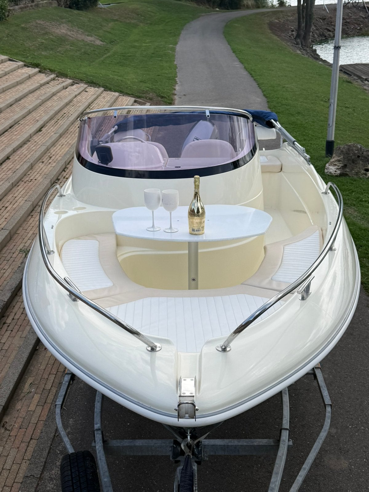 Prins 550 OPEN honda 50pk bwj 2010 nieuwstaat! Koopje, Ophalen, Zo goed als nieuw, Elektrische start