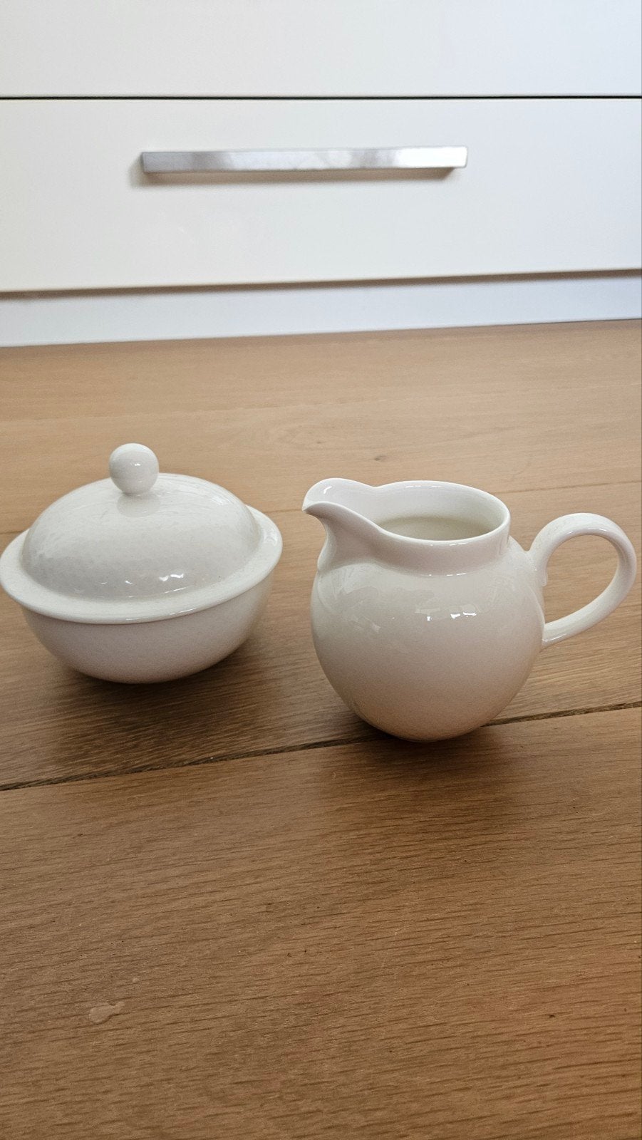 Suikerpot en melkkan, Villeroy & Boch, Ophalen
