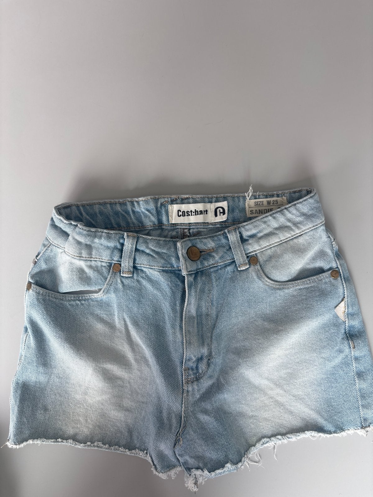 Cost:bart denim shorts W25, Kort, Blauw, Ophalen of Verzenden, Maat 34 (XS) of kleiner
